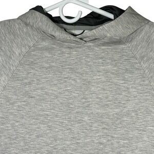 All in Motion Mens Heathered Gray Mesh Spacer Hoodie Sweatshirt Size Small NWT